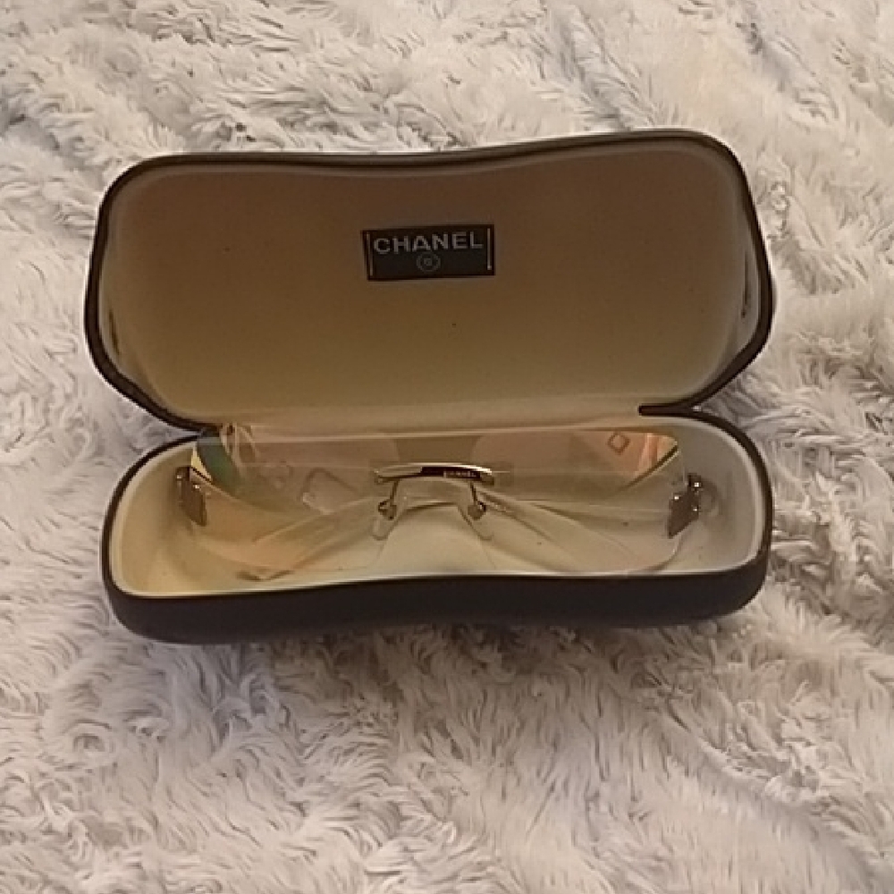 Chanel Rare Y2K Iridescent Lens Sunglasses
